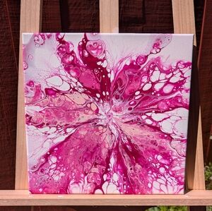 Handmade Acrylic Painting Abstract Canvas Art 12×12